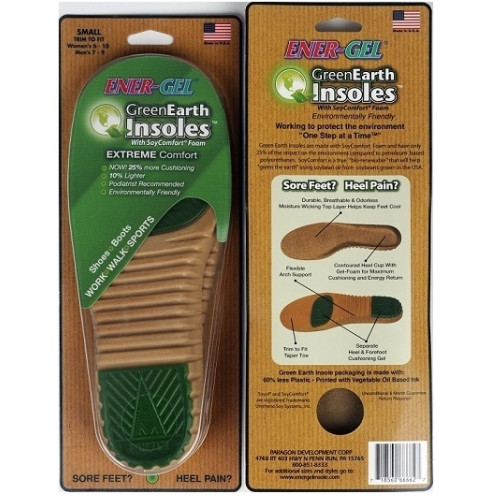 Green Earth Insoles Made in USA